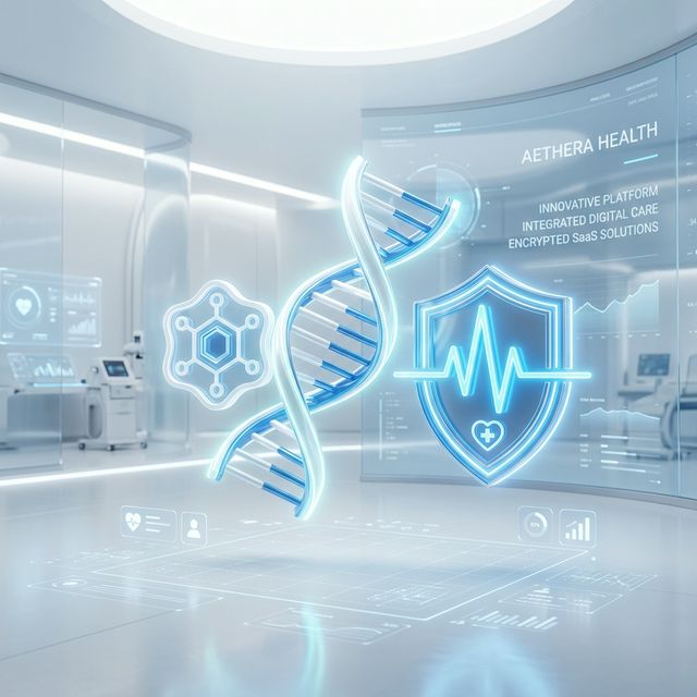 Futuristic Healthcare Branding